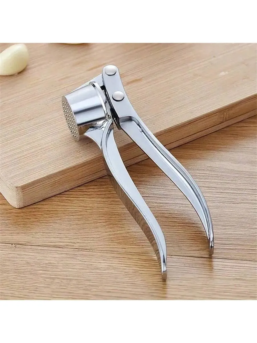 1 Piece metal Garlic Press Manually Crusher Handheld Ginger Kitchen Tools