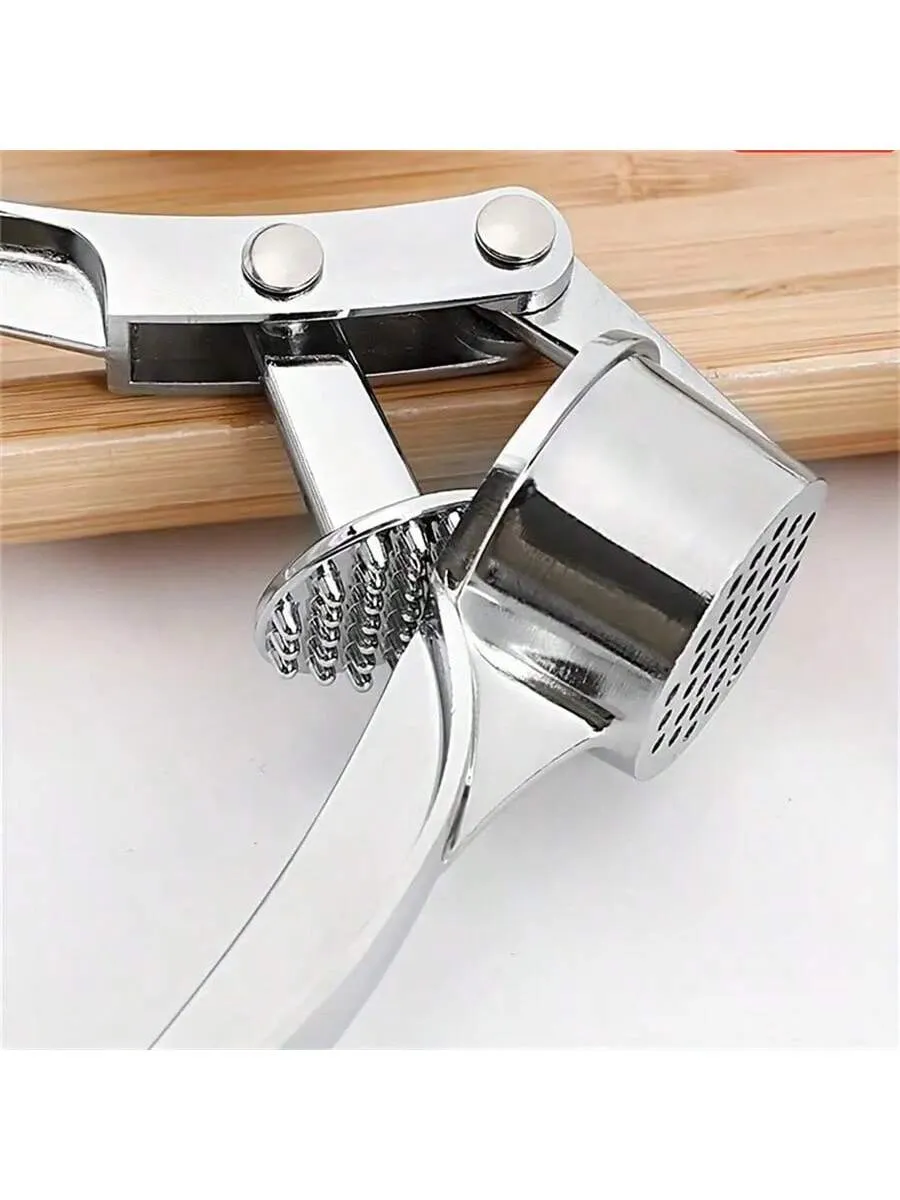 1 Piece metal Garlic Press Manually Crusher Handheld Ginger Kitchen Tools