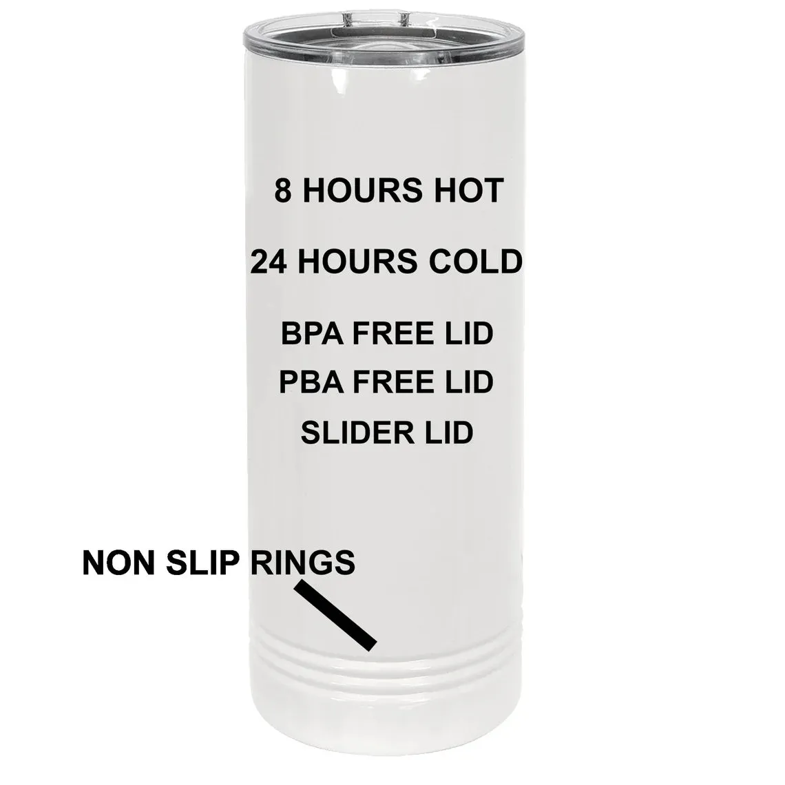 22 oz skinny tumbler - Camping Tumbler design