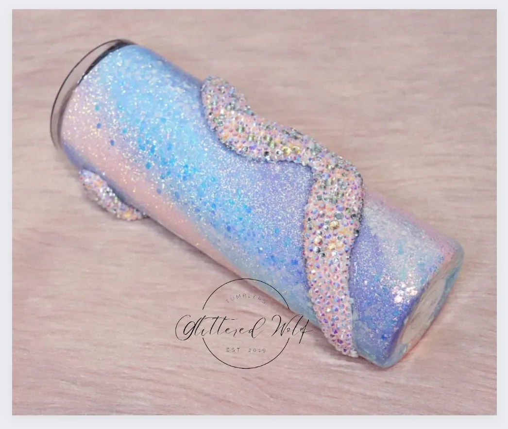 3d Snake Book Tumbler