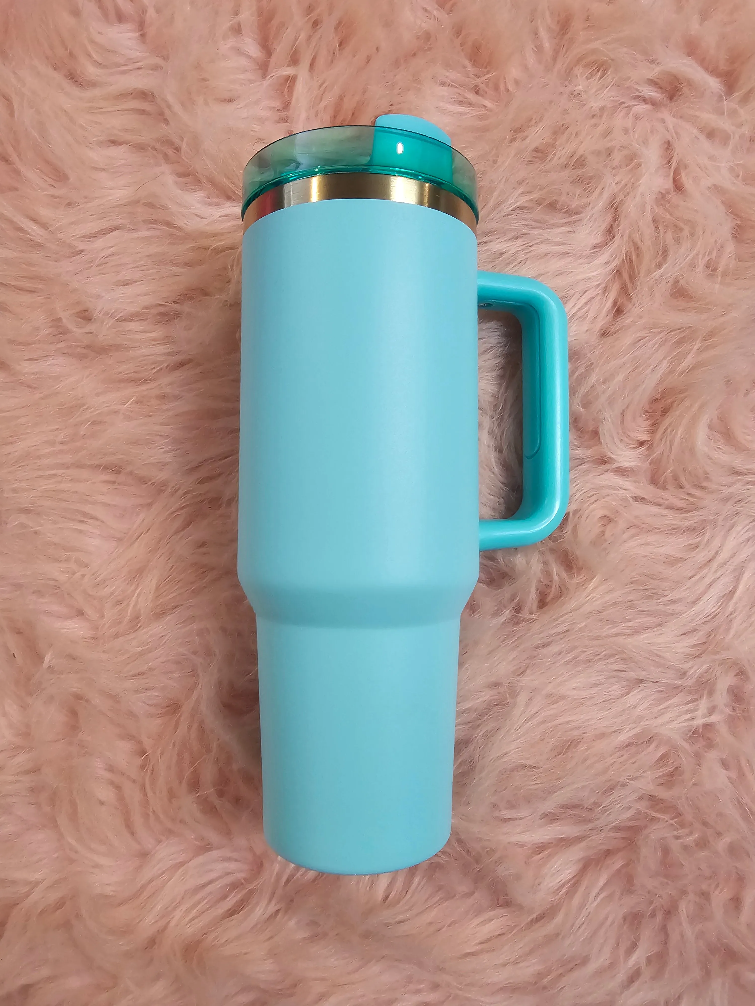 40oz Gold Dupe Tumbler