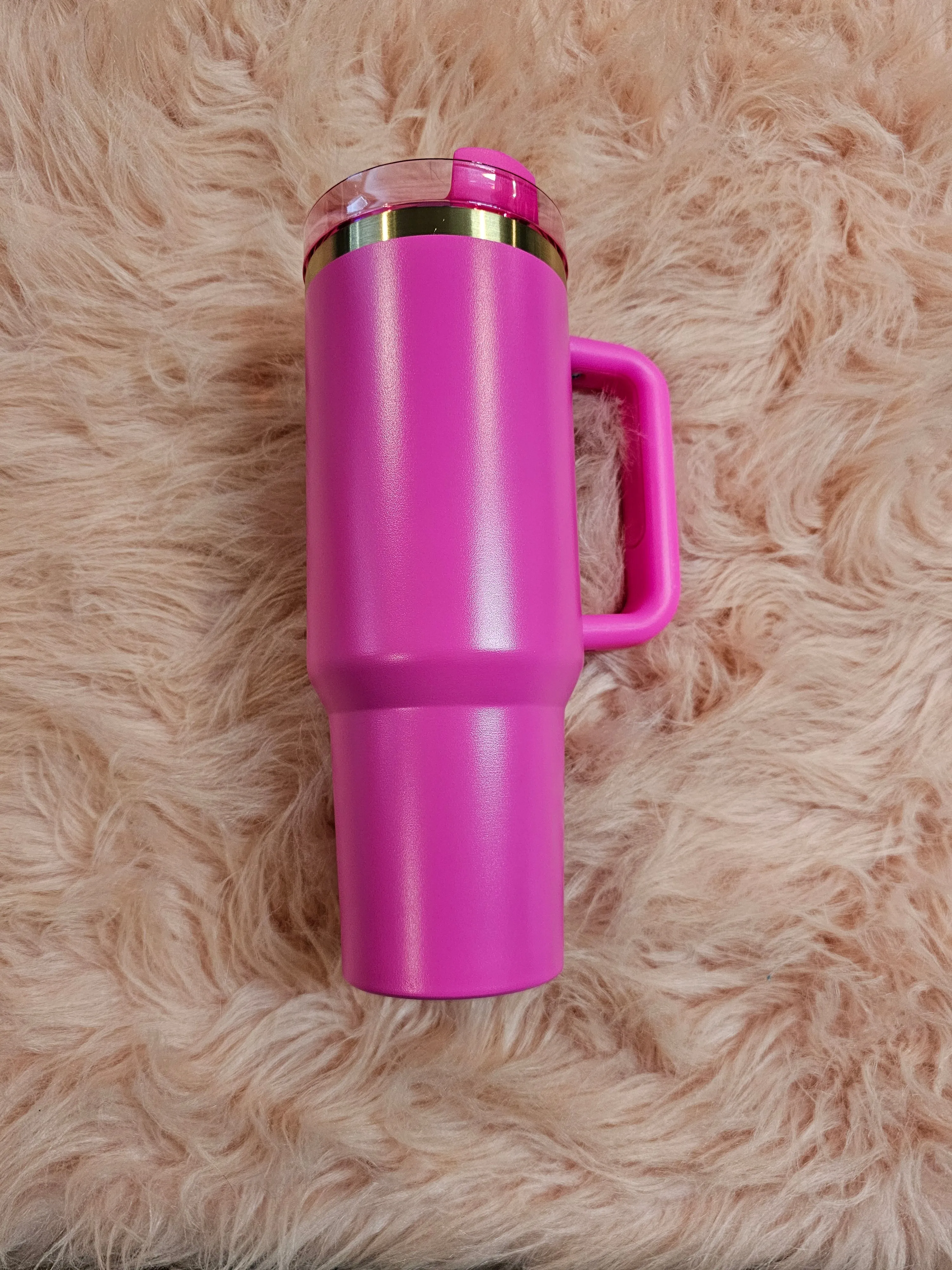 40oz Gold Dupe Tumbler
