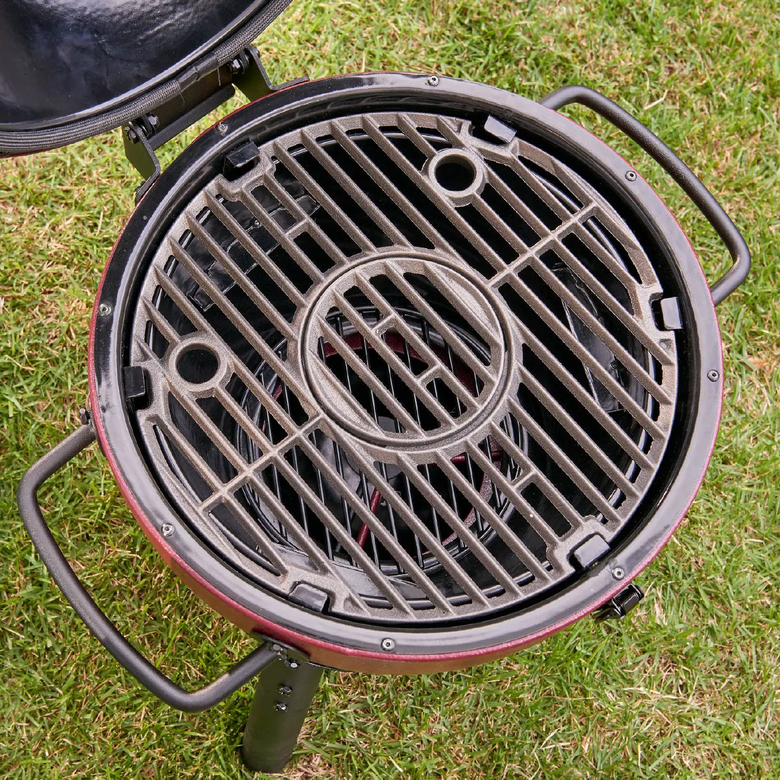 AKORN® Jr. Kamado Charcoal, Red