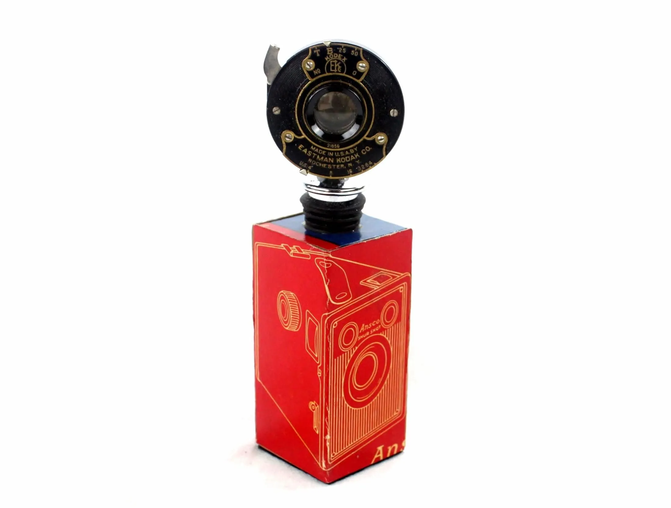 Ansco Oak Wine Bottle Stopper Display Stand - Wine Lover Gift
