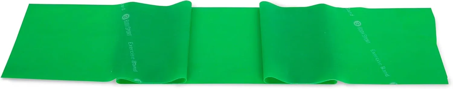 Body Sport Exercise Bands - Resistance Bands in 50 yard Rolls for Fitness, Stretching, or Physical Therapy