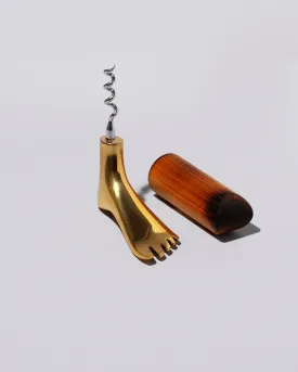 Brass Foot Corkscrew