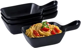 Bruntmor 30 Ounce Set of 4 Stackable Soup Bowls Kitchen Dinnerware Set Bowls for Salad