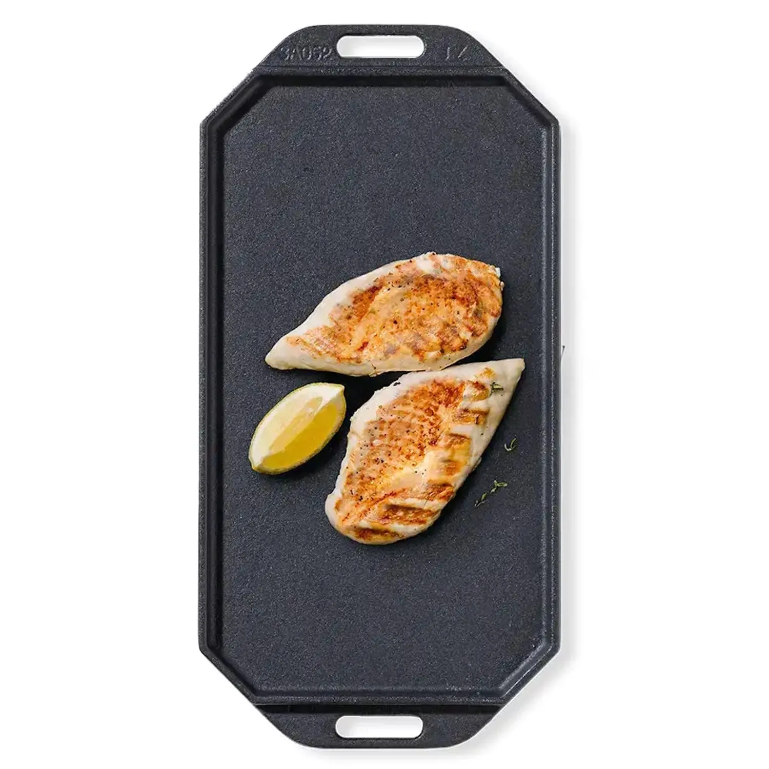 Cozze  | Reversible Cast Iron Pan with Wooden Tray