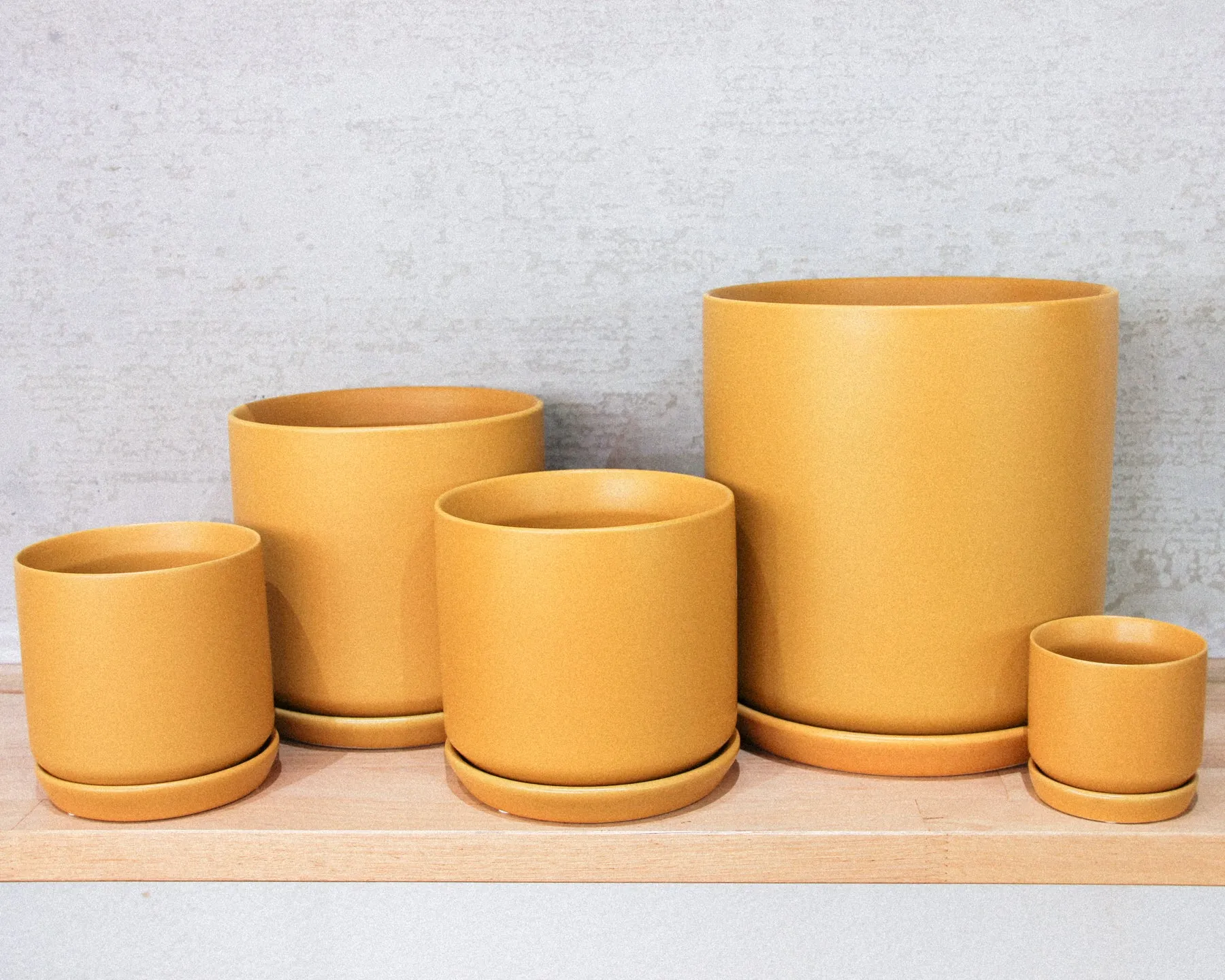 Cylinder Pot w/s - Matt Sunset
