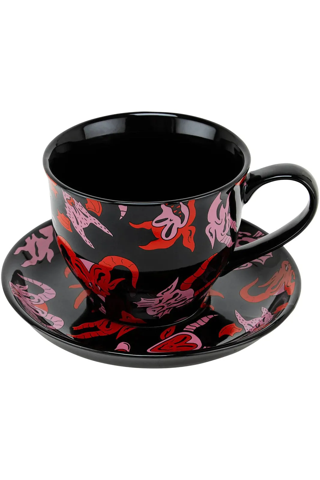 Devil's Play Mug & Saucer