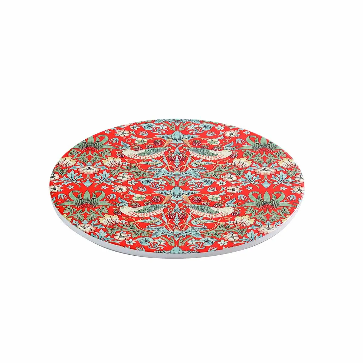 Heritage Strawberry Theif Trivet Red 16cm