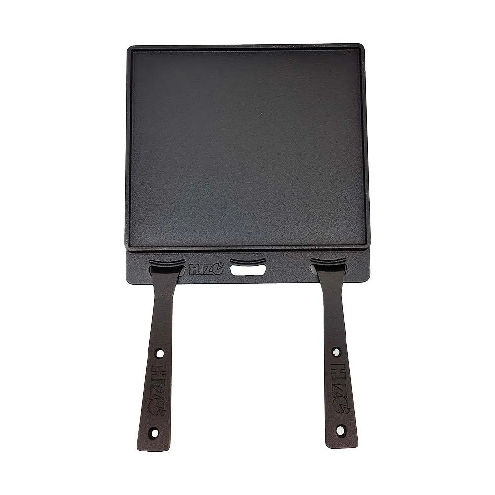 HIZO Cast Iron Double Sided Skillet (including 2 Handles)