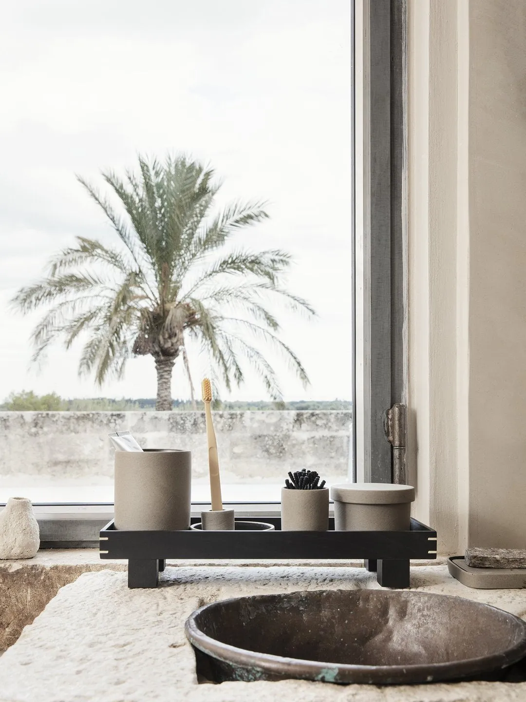 Large Lidded Container | Ceramic | Bon Accessories | by ferm Living