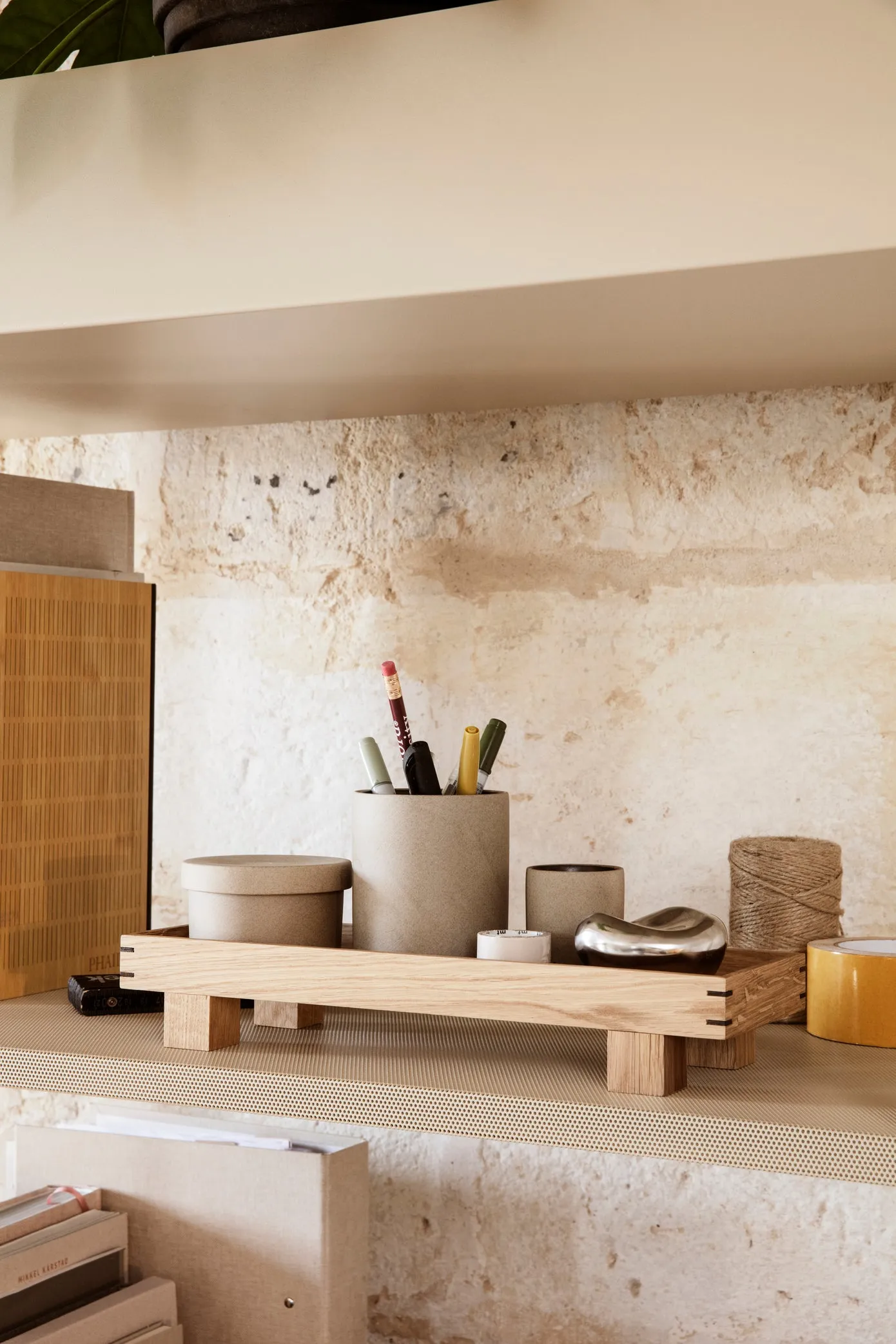 Large Lidded Container | Ceramic | Bon Accessories | by ferm Living