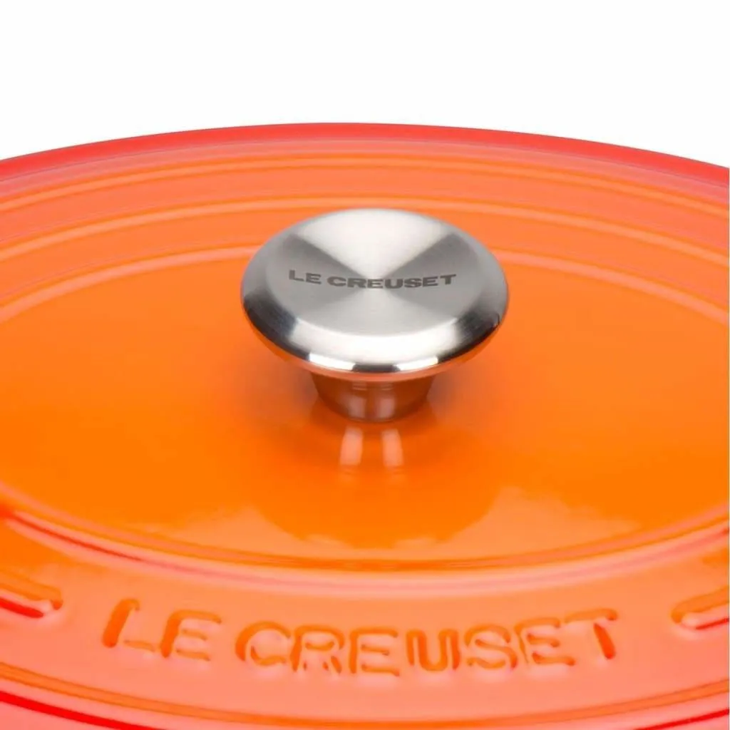 Le Creuset Signature Cast Iron Oval Casserole (Goose Pot) 40cm Volcanic