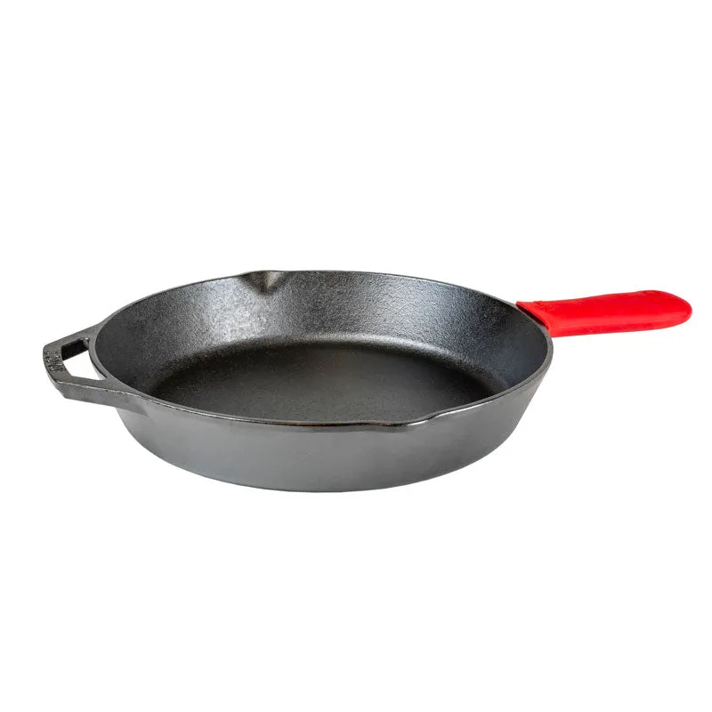 Lodge 12 Inch Cast Iron Skillet w/ Handle Holder