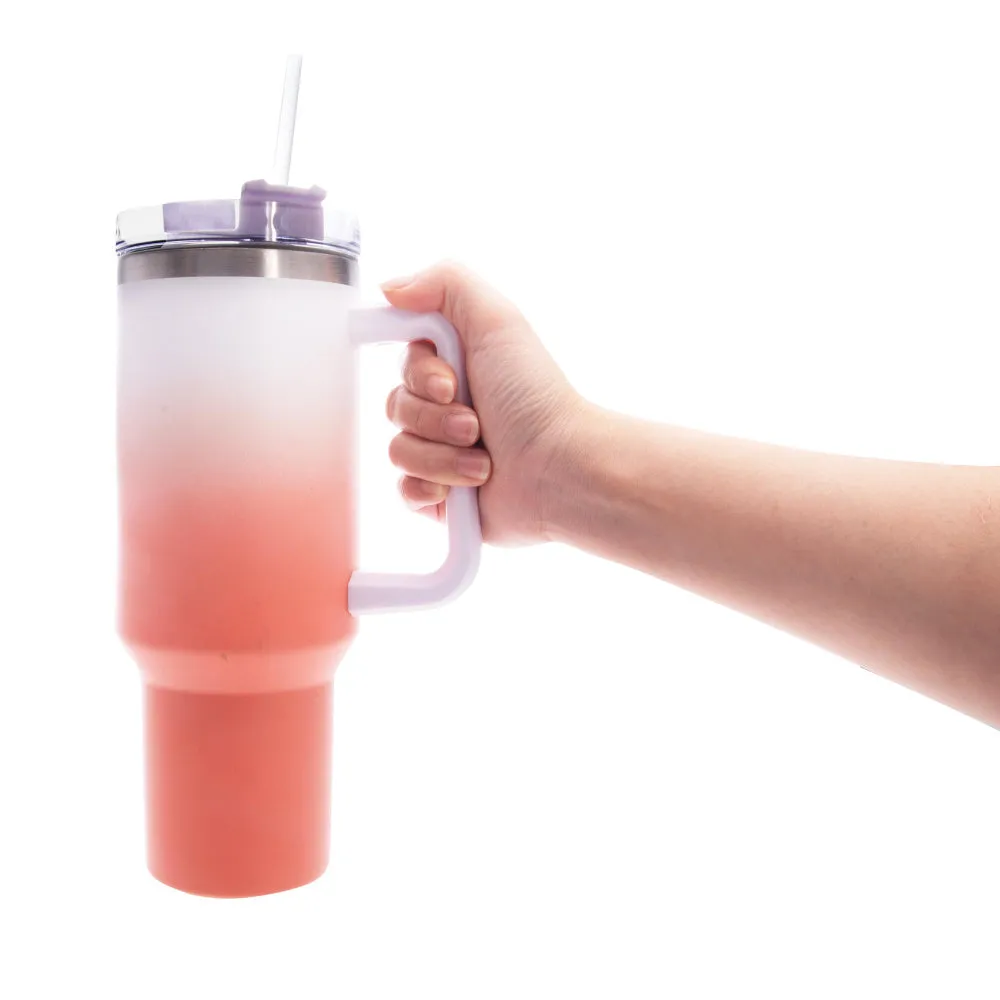 Mega Gradient Tumbler 40oz - Citrus