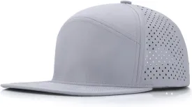 Men & Women Flat Brim Baseball Cap Adjustable Snapback Cap