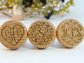 Monogram Wine Stoppers
