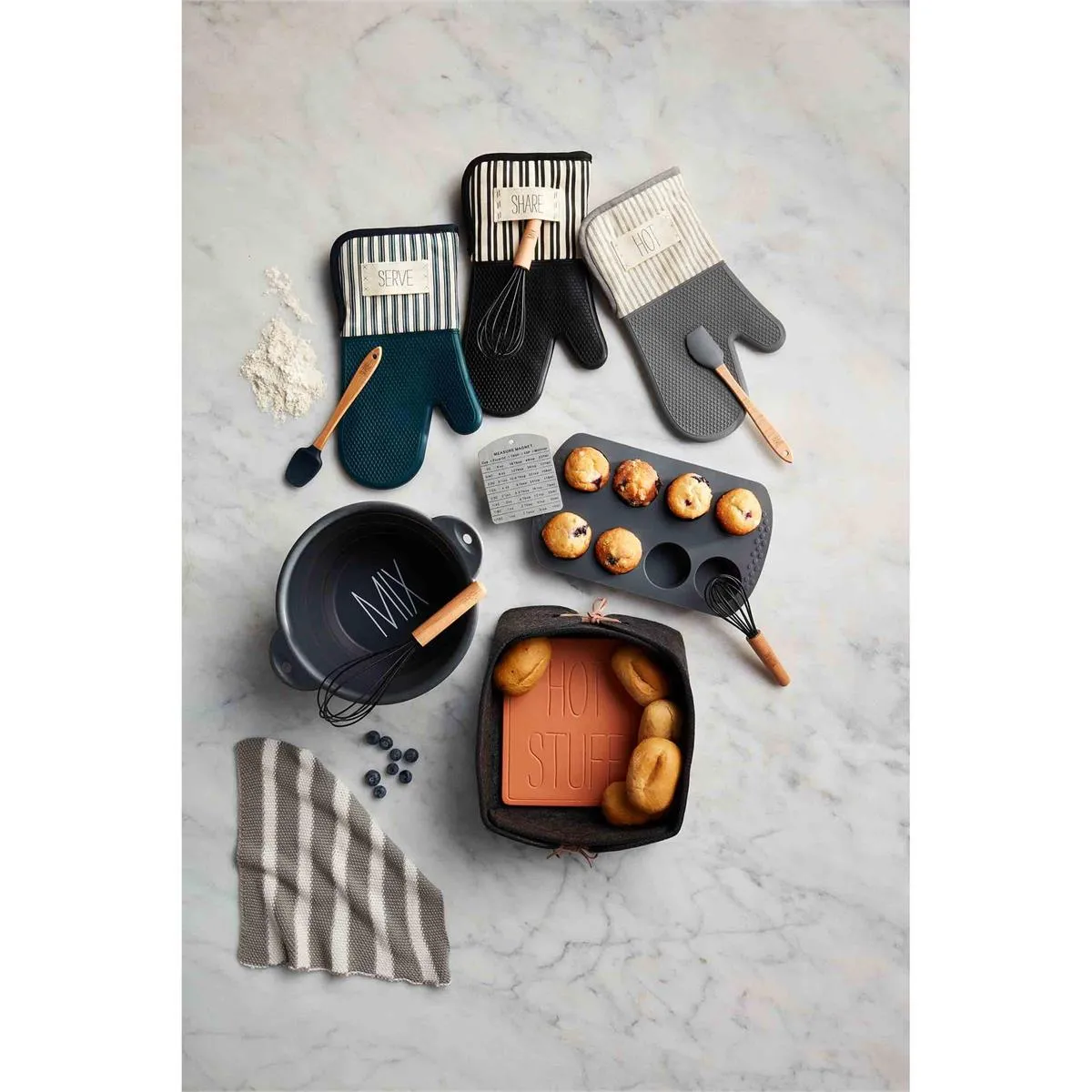 Mud Pie Silicone Mixing Bowl Set