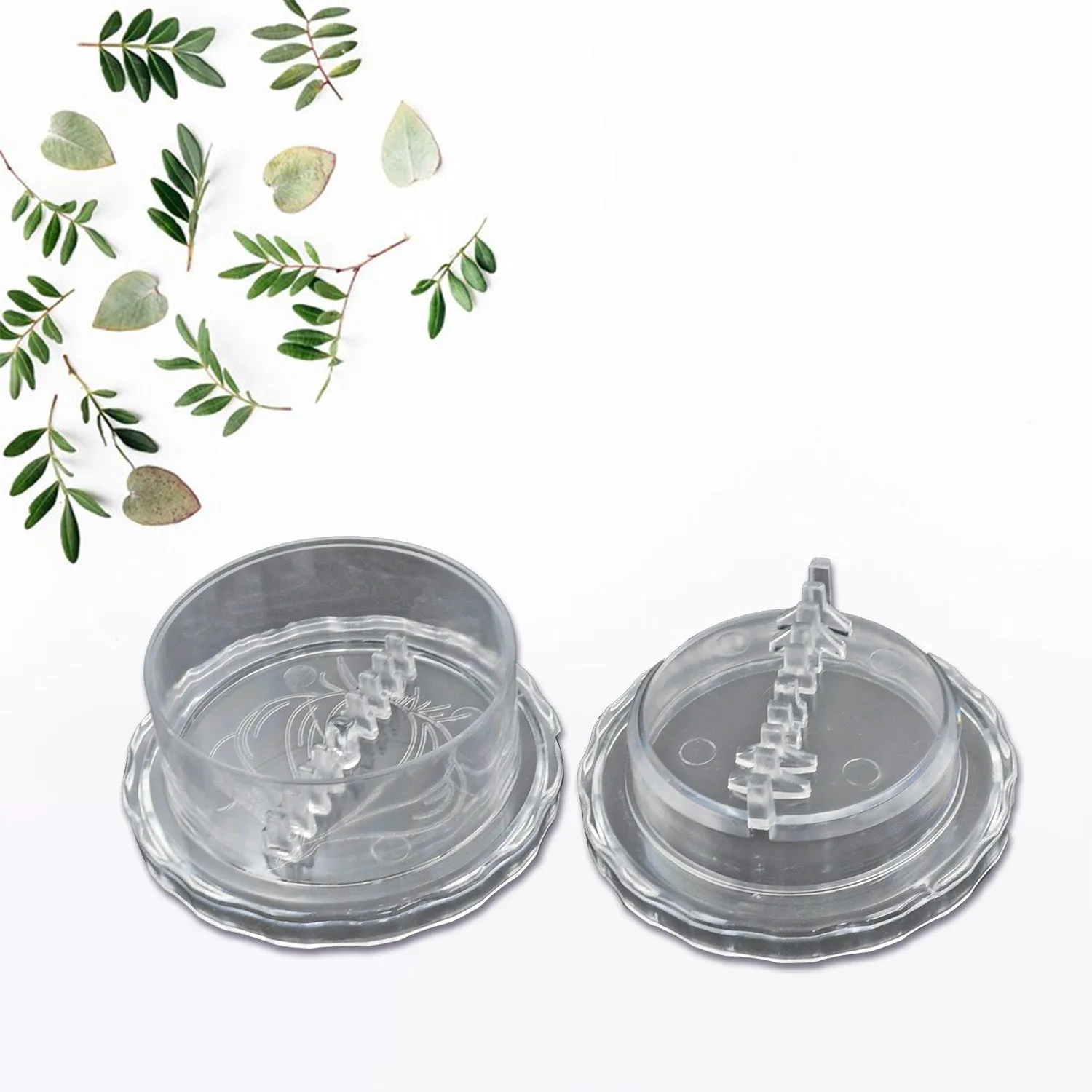 Multi-use Transparent Garlic Press Cutter Mincer Grinder Crusher, Manual Plastic Garlic Press Peeler Crusher Masher Twist Kitchen Useful Tool Garlic Room Kitchen Tool
