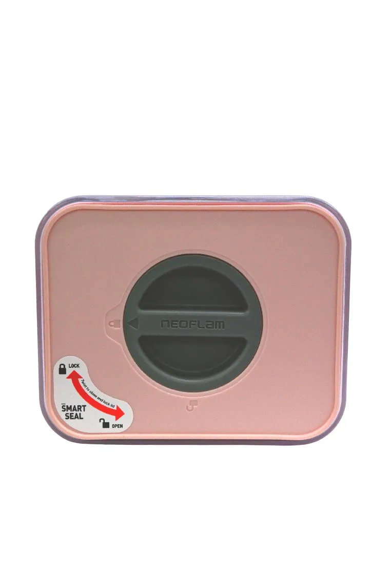 Neoflam Square Food Keeper - Pink