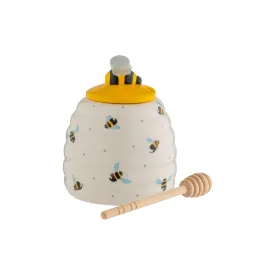 Price & Kensington Sweet Bee Honey Pot & Drizzler 450ml