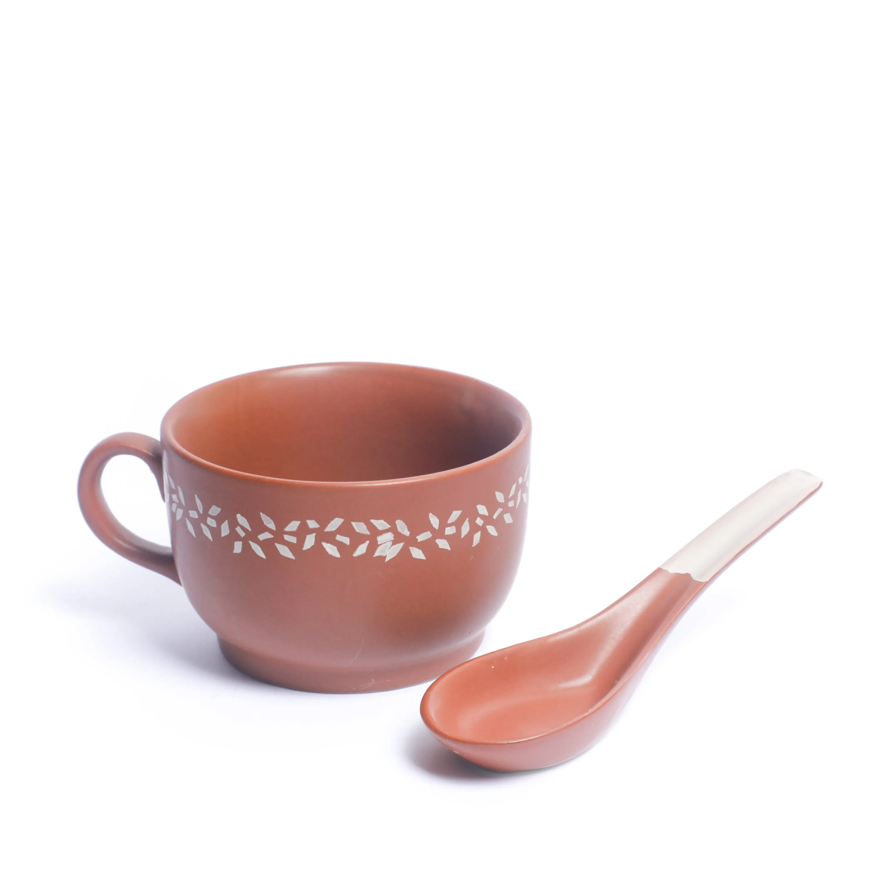 Soup Cup with Spoon