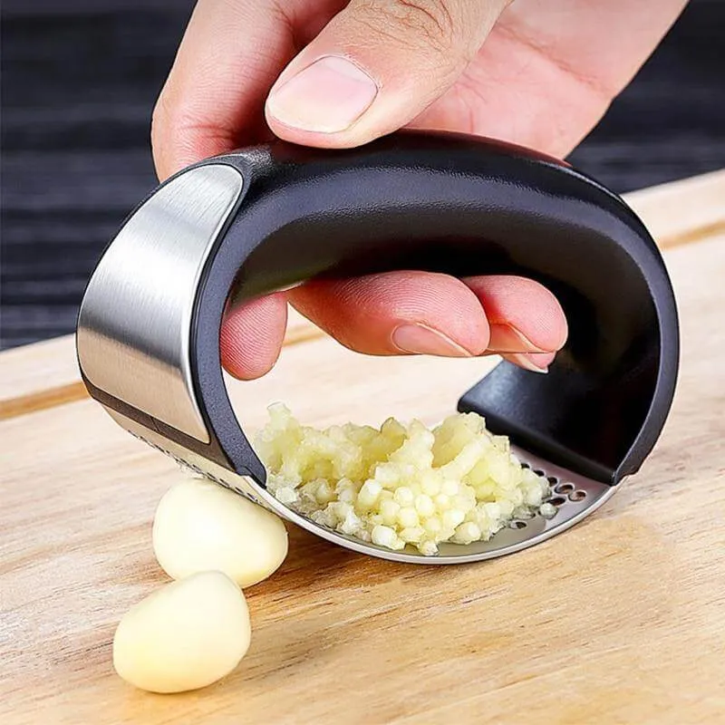 Stainless Steel Manual Garlic Press Tool