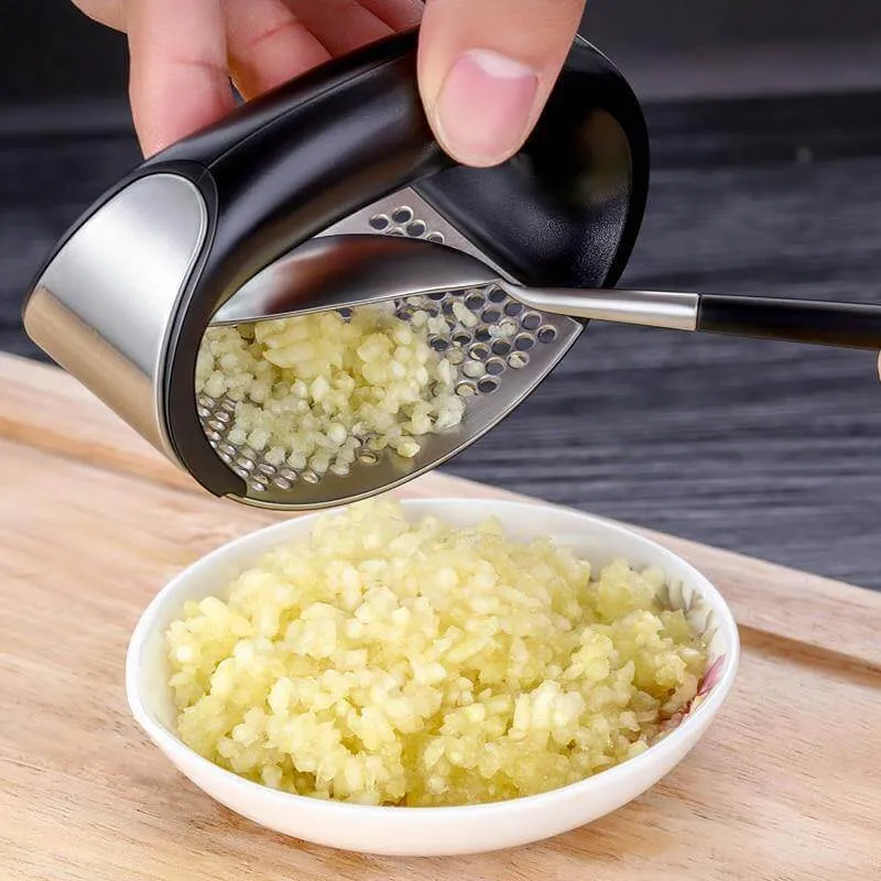 Stainless Steel Manual Garlic Press Tool
