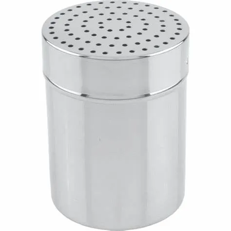 Stainless Steel Medium Hole Shaker and Lid