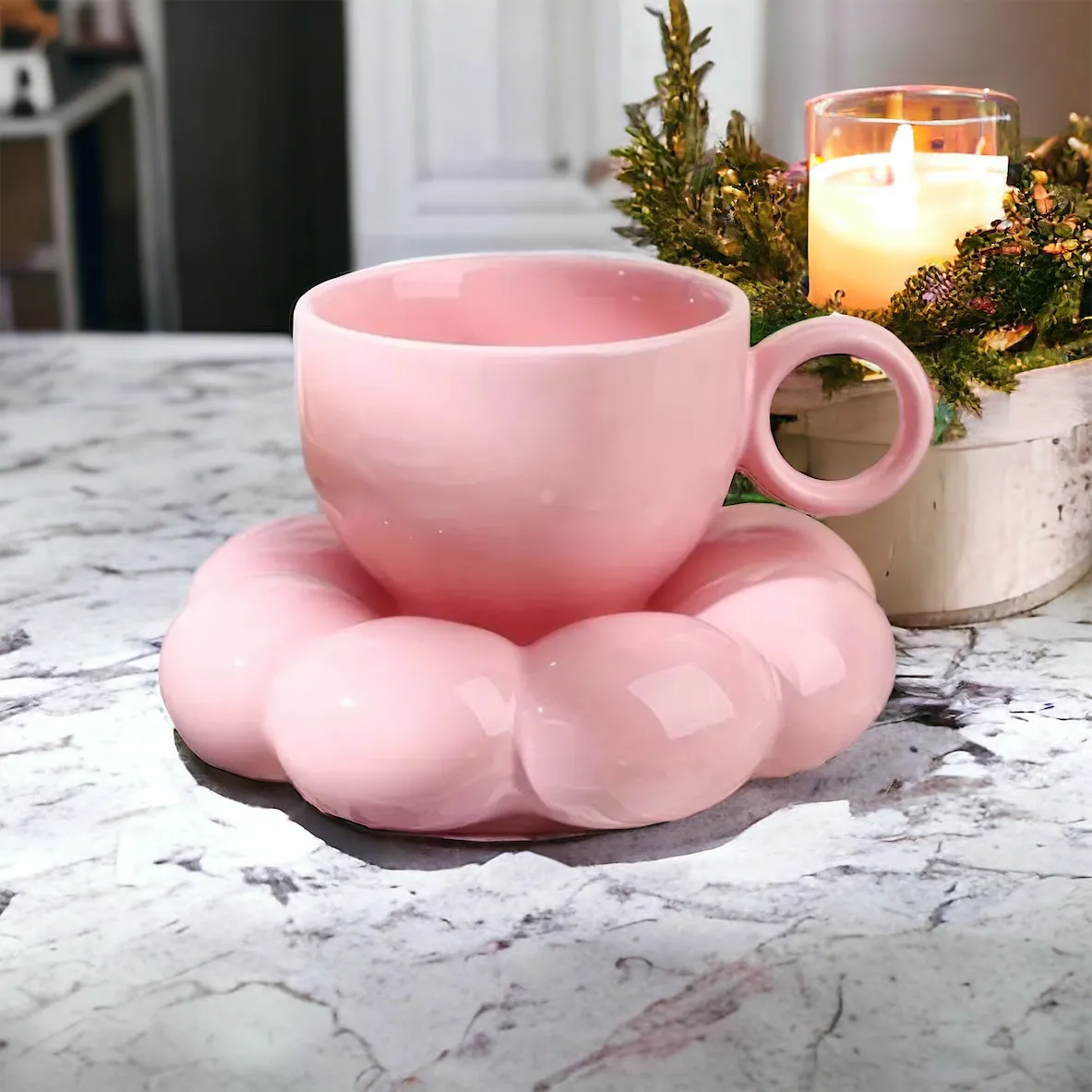 Sunflower Cup & Saucer