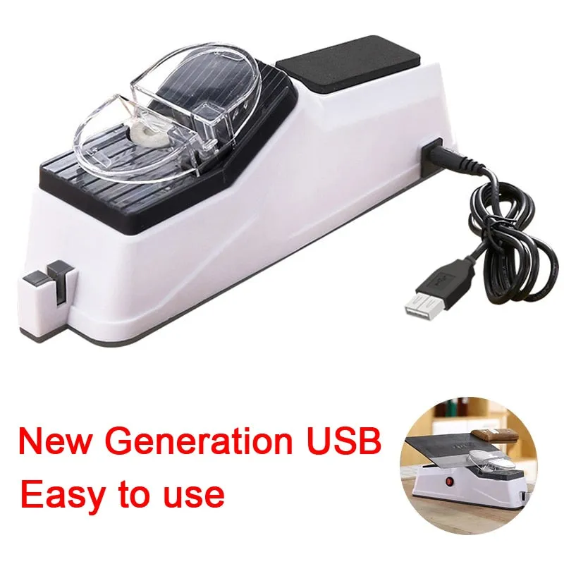 USB Electric Knife Sharpener Adjustable