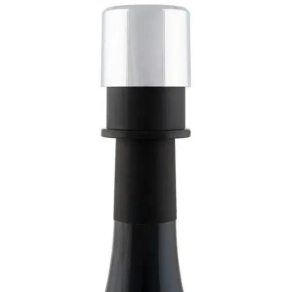 Vacuum Pump and Wine Stopper Koala Nature Plastic Silver