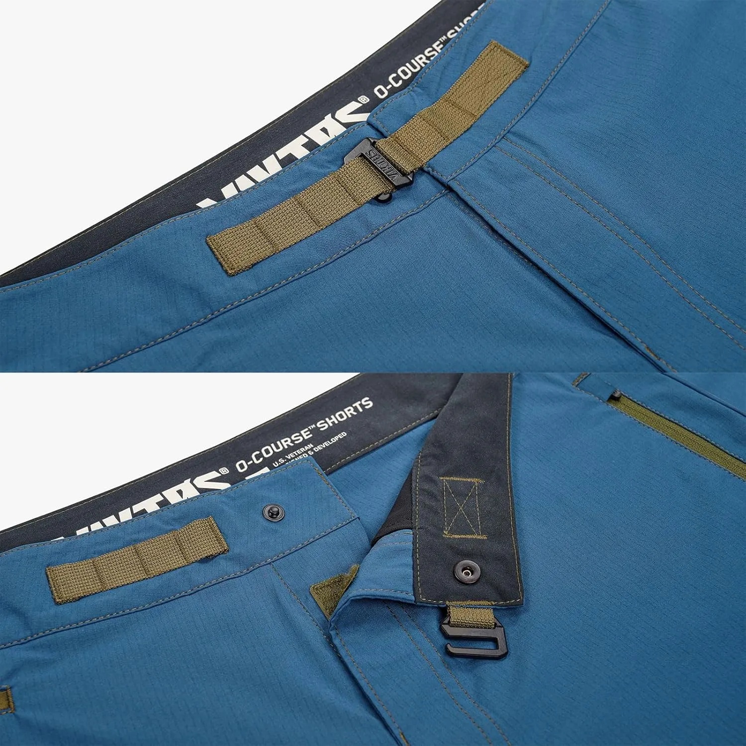 VIKTOS Men's Ocourse Hybrid Durable Quick-Drying Lightweight UPF 50  Ripstop Stretch Tactical Shorts with Multiple Pockets