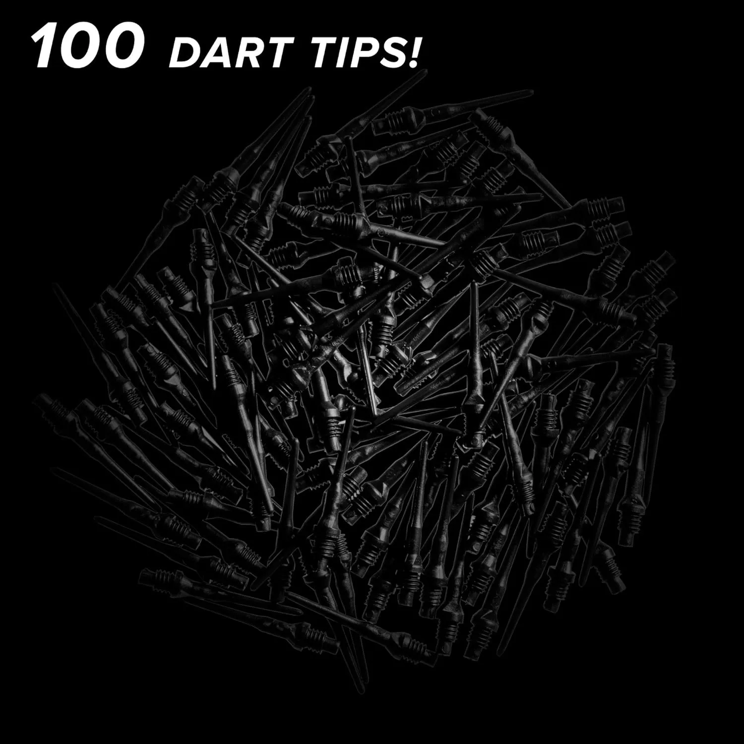 Viper Dart Accessory: Tufflex II 2BA Thread Soft Tip Dart Points (100 and 500 Packs)