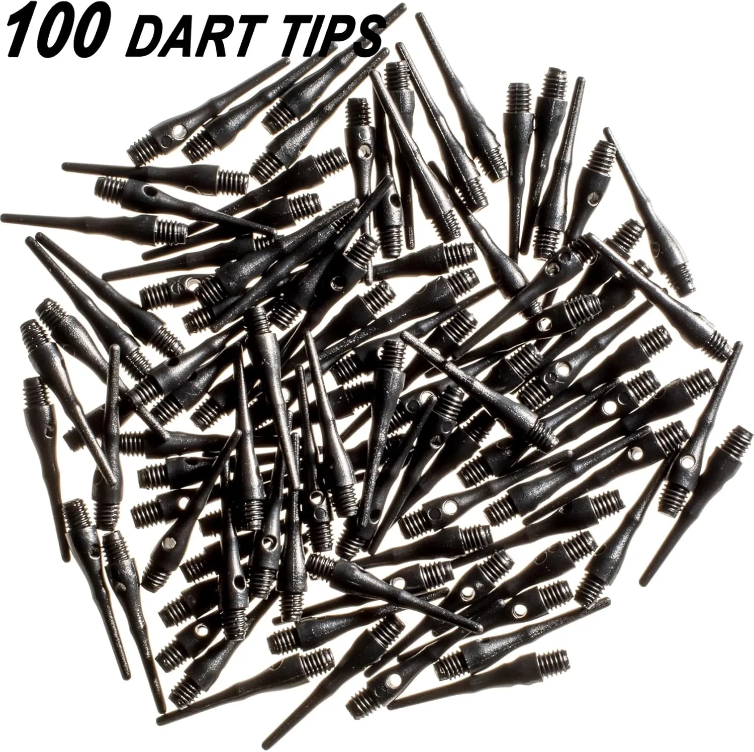 Viper Dart Accessory: Tufflex III 2BA Thread Soft Tip Dart Points (100 and 1000 Packs)