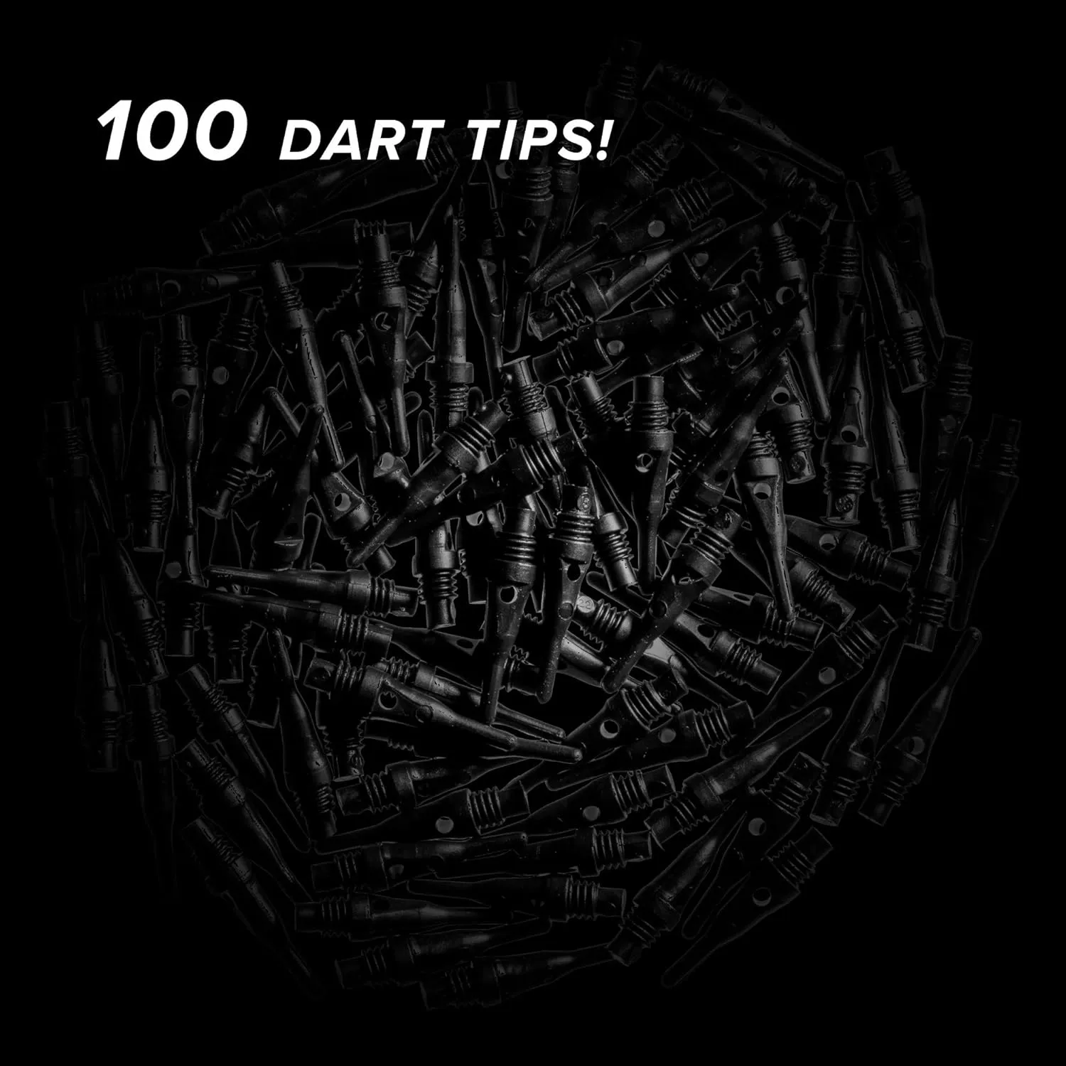 Viper Dart Accessory: Tufflex S.S. (Super Short) 2BA Thread Soft Tip Dart Points (100 and 1000 Packs)