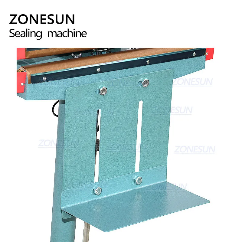 ZONESUN ZS-FK350 Foot Pedal Food Sealing Machine For Aluminium Foil Plastic Bags Sealer